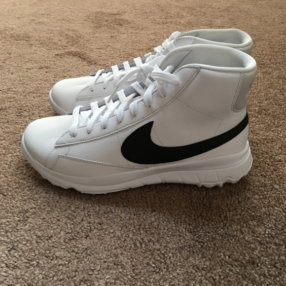 Nike Blazer Mid Womens Golf Shoe White 
